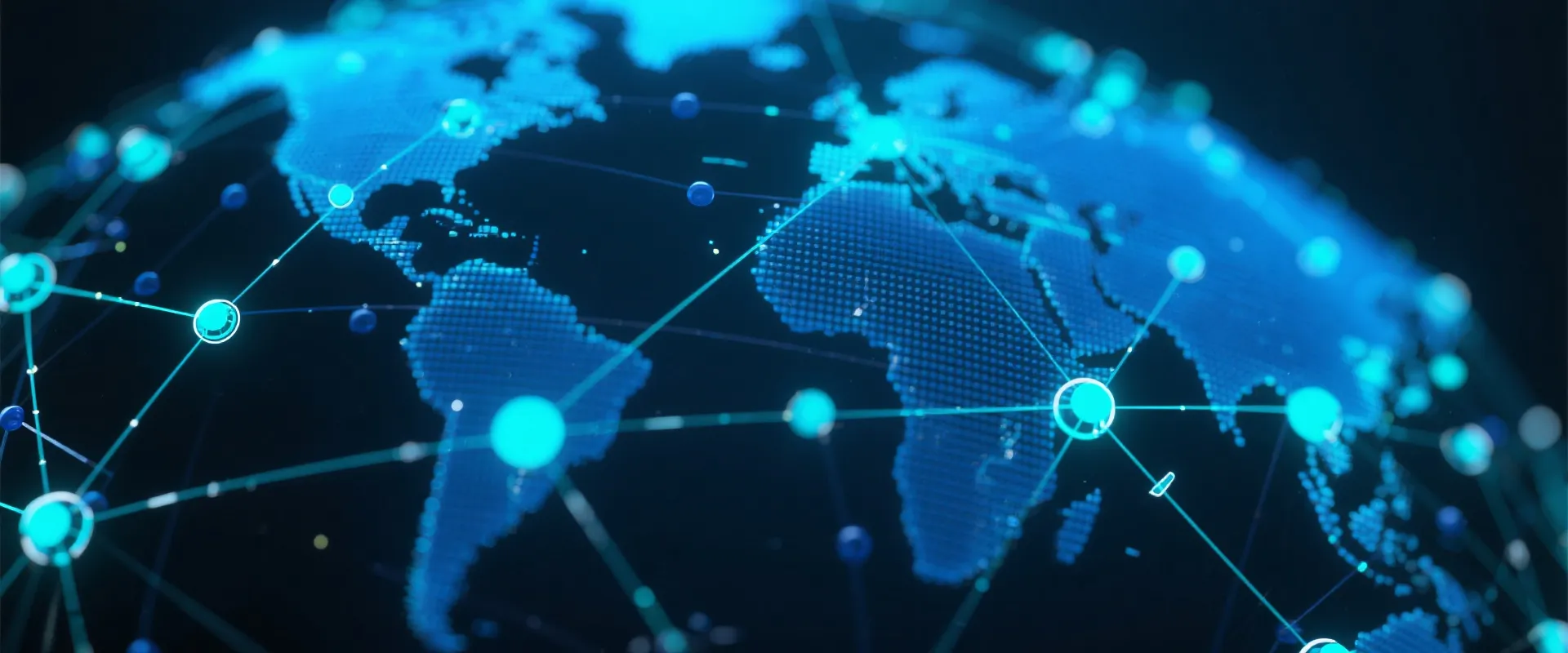 Digital Network Background
